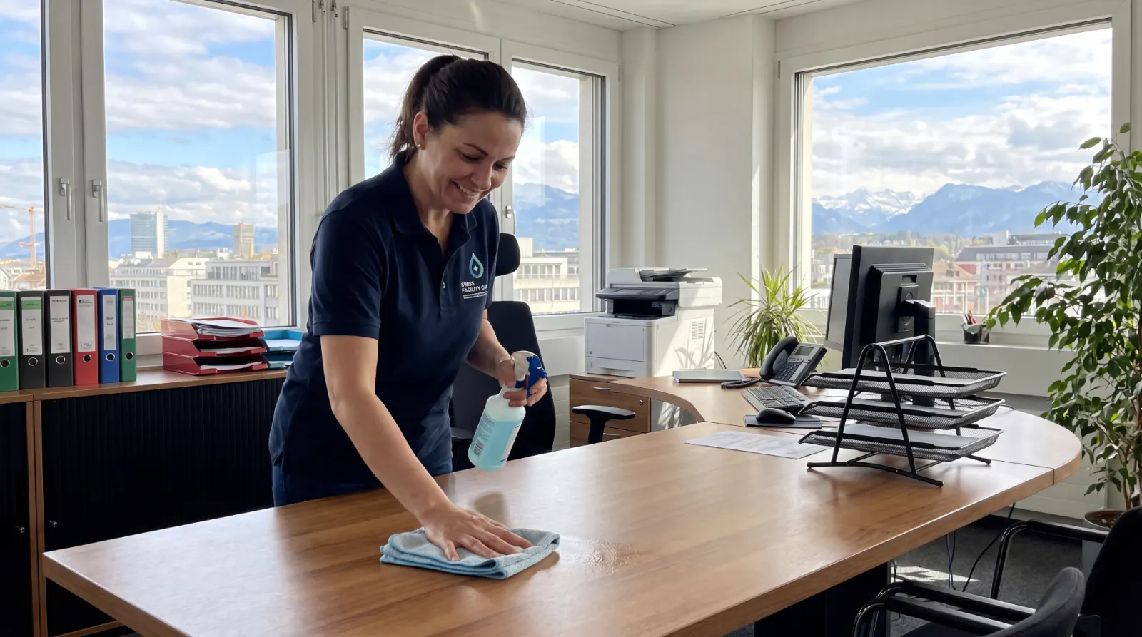 Professionelle Büroreinigung in Basel